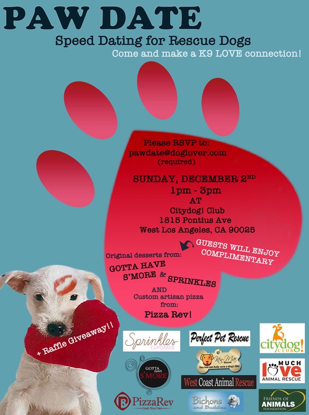 Paw Date Flyer